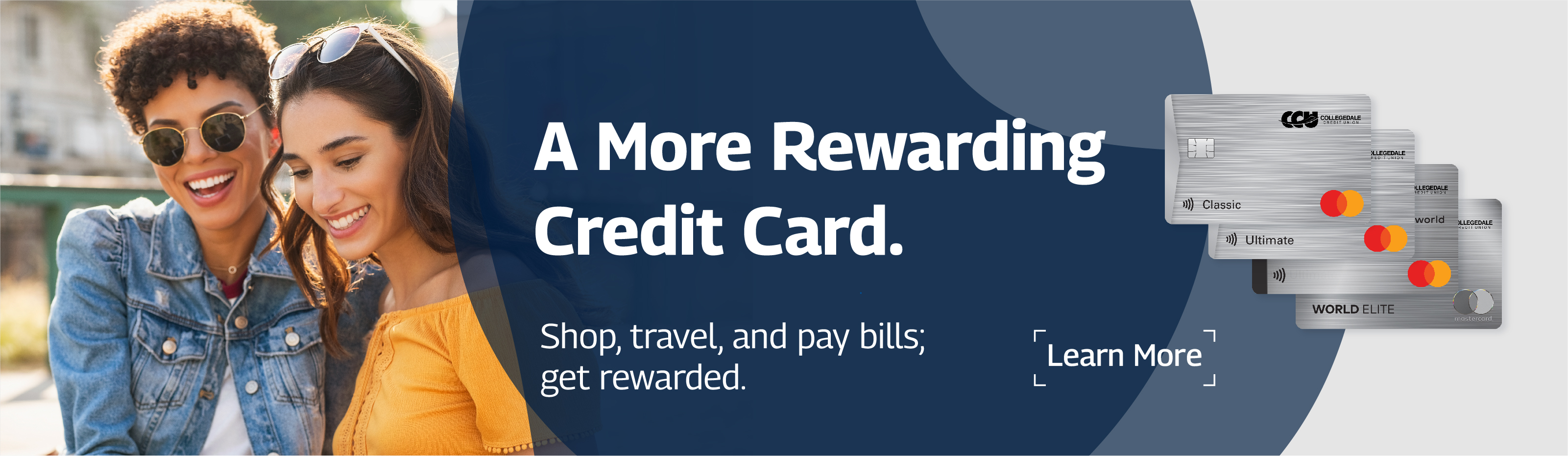 Banner - MasterCard: A more rewarding Credit Card.